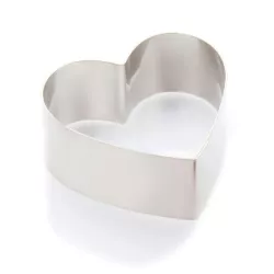 Anello per torta a cuore Ø 20 cm x 5 cm