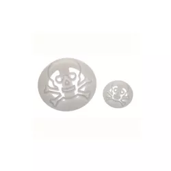 Totenkopf/Knochen Ausstecher Set
