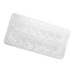 Clear box for 12 macarons