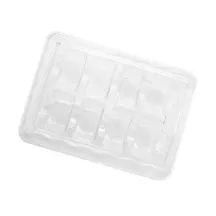 Clear box for 8 macarons