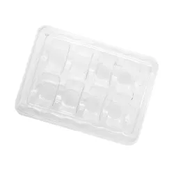 Clear box for 8 macarons
