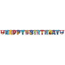1 guirlande Super Mario - 190 cm
