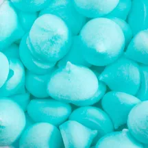 Pot of mini meringues "Blue" - 90g