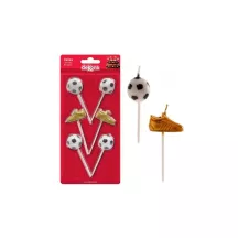 6 Candles "Soccer"