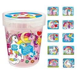 Barbe à papa Licorne