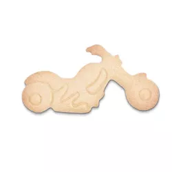 Motorcycle cutter with stainless steel embossing