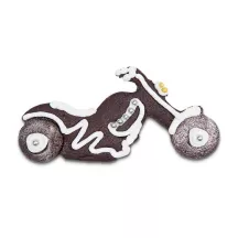 Emporte-pièce moto avec gaufrage en acier inoxydable