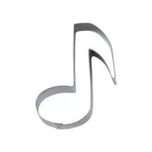 Tagliabiscotti nota musicale con Goffratura