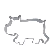 Cookie cutter hippopotamus