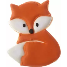 Emporte-pièce renard avec gaufrage, acier inoxydable, 12 x 9.5 cm