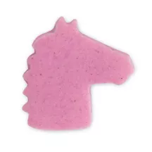 Mini-Ausstecher Pferdekopf aus Edelstahl für Deko
