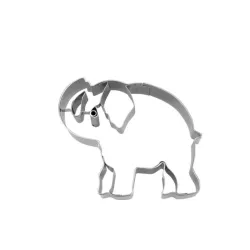Cookie cutter elephant, 8 cm
