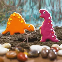 Dinosaurier-Ausstecher Set, 2-teilig (Kunststoff)