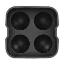 Stampo per cubetti di ghiaccio in silicone - Sfere XL, 4 parti