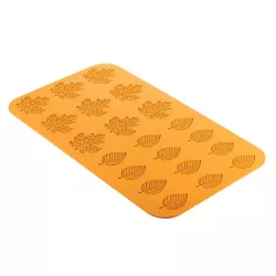 Moule en silicone pour bricelets Feuilles 2 en 1