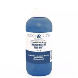 Beurre de cacao coloré bleu nuit, 315 g