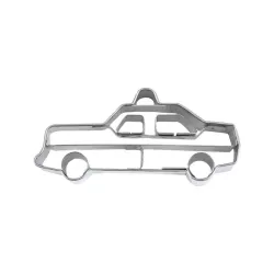 Cookie cutter police car