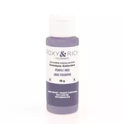 Colored cocoa butter lavender strongly glittering