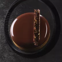 Tarte-Set rund Ø 12 cm mit 4 Formen und Silikon-Topping