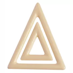 Moule à chocolat triangulaire pour décorations