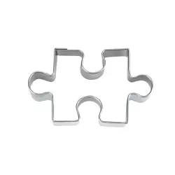 Tagliabiscotti pezzo di puzzle, 6 x 3,9 x 2 cm