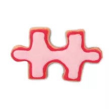 Guetzli Ausstecher Puzzleteil, 6 x 3.9 x 2 cm
