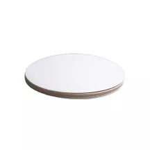 Cake slices white Ø 22 cm - set of 10