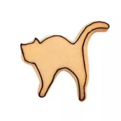 Guetzli-Ausstecher Katze mit Buckel