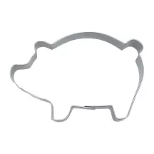 Emporte-pièce pour biscuits Cochon porte-bonheur, 7 cm