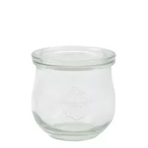 WECK Tulpengläser 370 ml, 6er-Set inkl. Glasdeckel