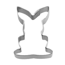Mini-Ausstecher Hase aus Edelstahl, 2 cm