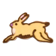 Hasen-Ausstecher springend aus Edelstahl für Ostern