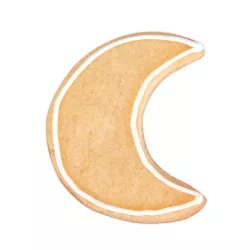 Cookie cutter half moon, 4 cm