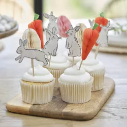 12 Easter cake toppers