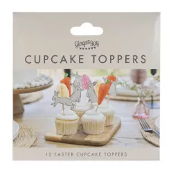 12 Easter cake toppers