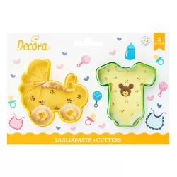 Hello Baby 2-piece cookie cutter