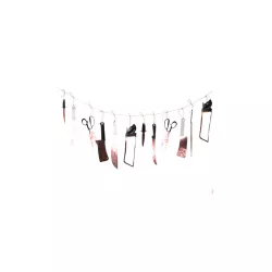 Garland of 12 bloody tools