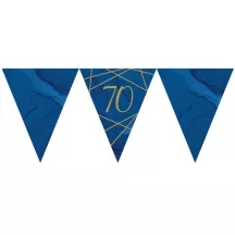 Catena con pennacchio numero "Navy & Gold" - Numero: 70
