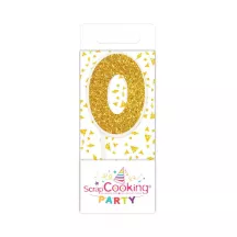 Mini golden candles - Number: 0