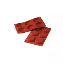 Molds "Universo" in silicone - Dimension of each cavity: Ø 8 cm