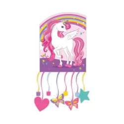 1 Piñata "Unicorn with rainbow"
