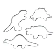 Set d'emporte-pièces dinosaure, acier inoxydable