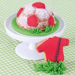 Mini Stampi Pallone da calcio Ø 8,5 cm, set da 2