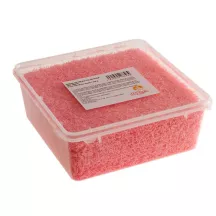 Pinkfarbenes Konfetti aus Esspapier