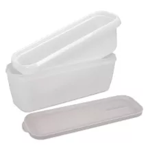 Bac à glace à double paroi avec couvercle, 1,3 l