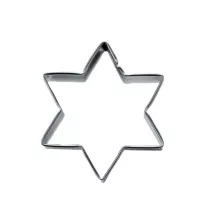 Star cookie cutter, 6-pointed, Ø 7 cm