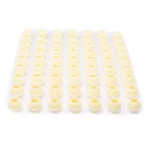 White hollow praline balls Ø 26mm, 63 pieces