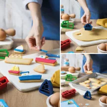 3 Cookie cutters - boats