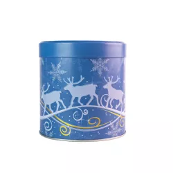 Cookie tin reindeer Ø 117 x 120 mm