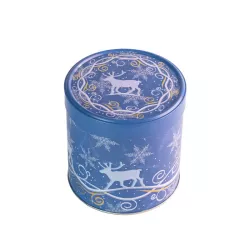 Scatola per biscotti Rentier Ø 117 x 120 mm